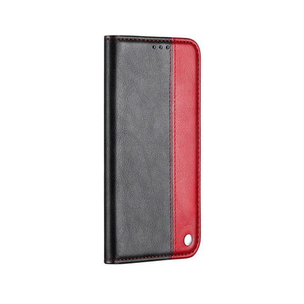 For iPhone 11 Pro Business Solid Color Stitching Horizontal Flip Leather Case, with Holder & Card Slots & Wallet(Red)-garmade.com