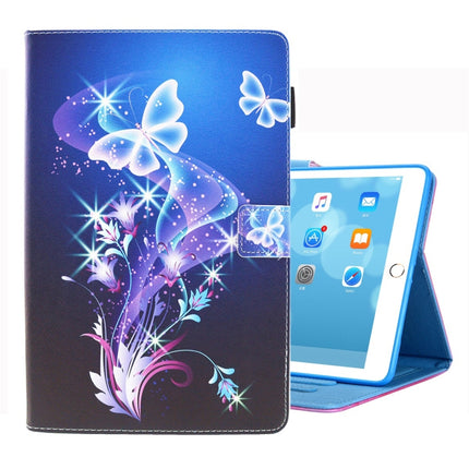 For iPad 10.2 2021 / 2020 / 2019 Coloured Drawing Pattern Horizontal Flip Leather Case with Holder & Card Slots & Photo Frame(Fantasy Butterfly)-garmade.com