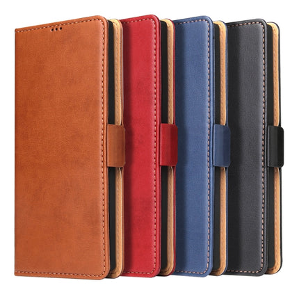 For Galaxy Note10 Dermis Texture PU +TPU Horizontal Flip Leather Case with Holder & Card Slots & Wallet(Black)-garmade.com