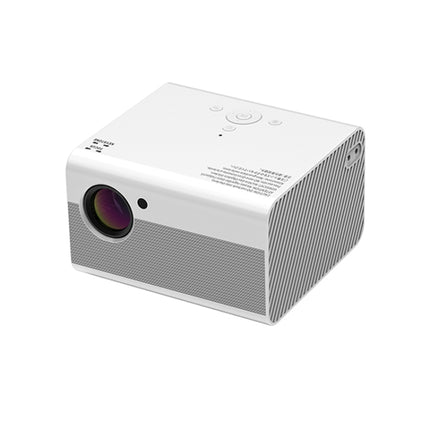T10 1920x1080P 3600 Lumens Portable Home Theater LED HD Digital Projector, Android Version(White)-garmade.com