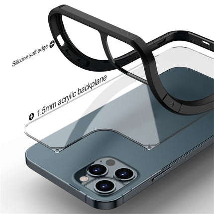 TPU + PC Protective Case For iPhone 12 / 12 Pro(Black)-garmade.com