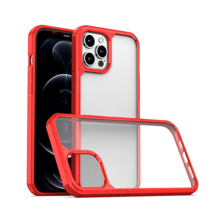 TPU + PC Protective Case For iPhone 12 / 12 Pro(Red)-garmade.com