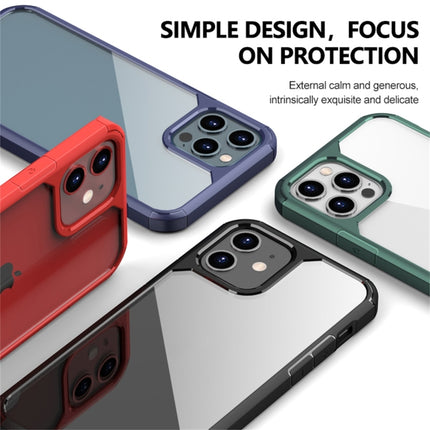 TPU + PC Protective Case For iPhone 12 / 12 Pro(Dark Green)-garmade.com