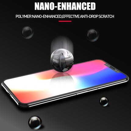 9H 5D Full Glue Full Screen Tempered Glass Film For iPhone X / XS 11 Pro(White)-garmade.com