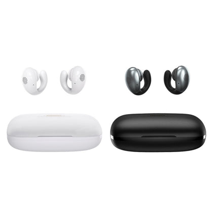 Remax TWS-17 Bluetooth 5.0 Ear Clip Style True Wireless Stereo Bluetooth Earphone(White)-garmade.com