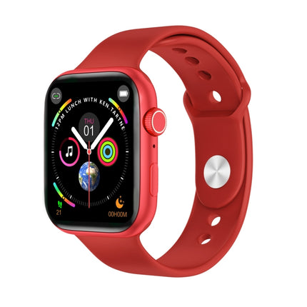 DW35PRO 1.75 inch Color Screen IPX7 Waterproof Smart Watch, Support Bluetooth Answer & Reject / Sleep Monitoring / Heart Rate Monitoring, Style: Silicone Strap(Red)-garmade.com