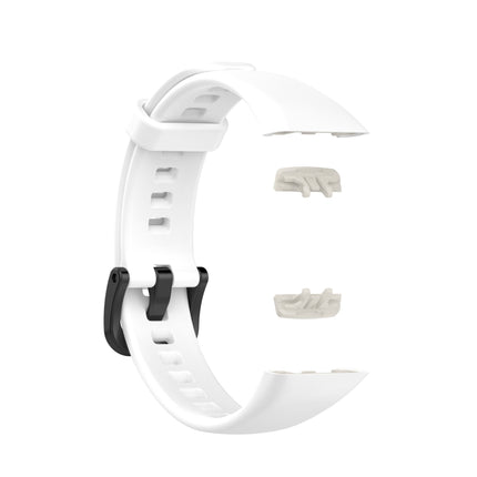For Huawei Honor Band 6 TPU Replacement Strap Watchband, Size: One Size(White)-garmade.com