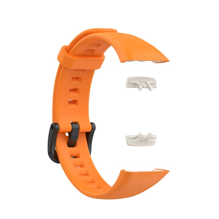 For Huawei Honor Band 6 TPU Replacement Strap Watchband, Size: One Size(Orange)-garmade.com
