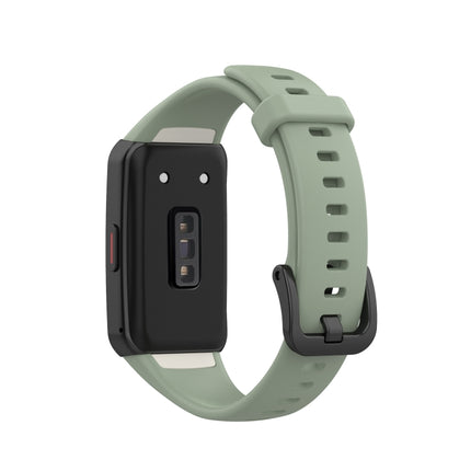 For Huawei Honor Band 6 TPU Replacement Strap Watchband, Size: One Size(Light Green)-garmade.com