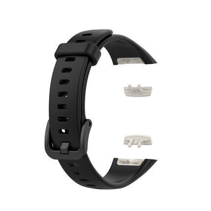For Huawei Honor Band 6 TPU Replacement Strap Watchband, Size: One Size(Black)-garmade.com