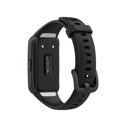 For Huawei Honor Band 6 TPU Replacement Strap Watchband, Size: One Size(Black)-garmade.com