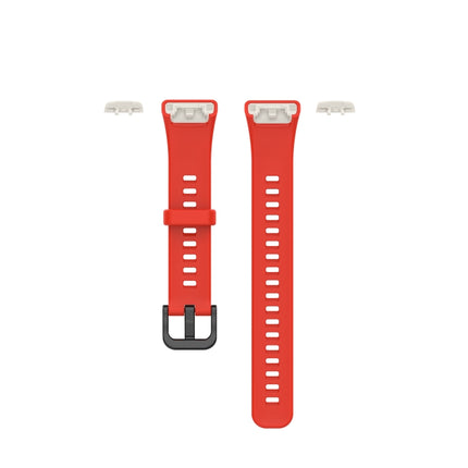 For Huawei Honor Band 6 TPU Replacement Strap Watchband, Size: One Size(Red)-garmade.com