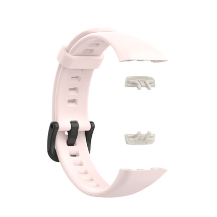 For Huawei Honor Band 6 TPU Replacement Strap Watchband, Size: One Size(Light Pink)-garmade.com