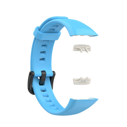 For Huawei Honor Band 6 TPU Replacement Strap Watchband, Size: One Size(Sky Blue)-garmade.com