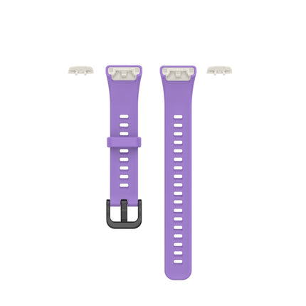 For Huawei Honor Band 6 TPU Replacement Strap Watchband, Size: One Size(Purple)-garmade.com