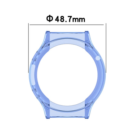 For Huawei Watch GT 2 Pro / GT 2 ECG Half Coverage Hollowed TPU Protective Case(Transparent White)-garmade.com