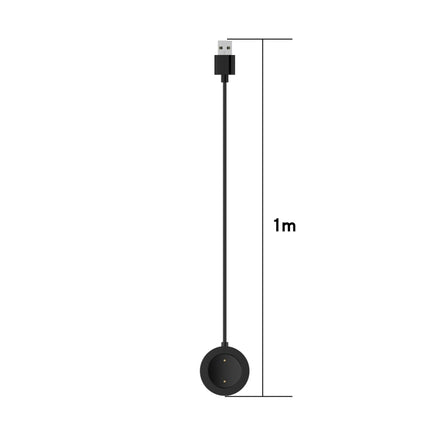 For Xiaomi Watch Color Sport USB Magnetic Charging Cable, Length: 1m(Black)-garmade.com