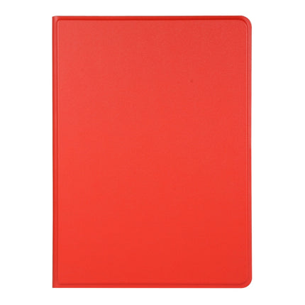 For iPad 10.2 2021 / 2020 / 2019 Voltage Elastic Leather TPU Protective Case with Holder(Red)-garmade.com