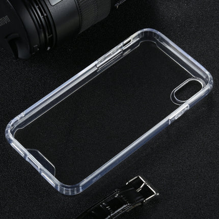 Four-corner Shockproof Transparent TPU + PC Protective Case For iPhone XR-garmade.com