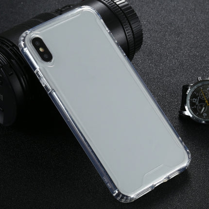 Four-corner Shockproof Transparent TPU + PC Protective Case For iPhone XS Max-garmade.com