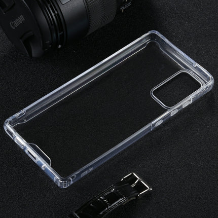 For Samsung Galaxy Note20 Four-corner Shockproof Transparent TPU + PC Protective Case-garmade.com