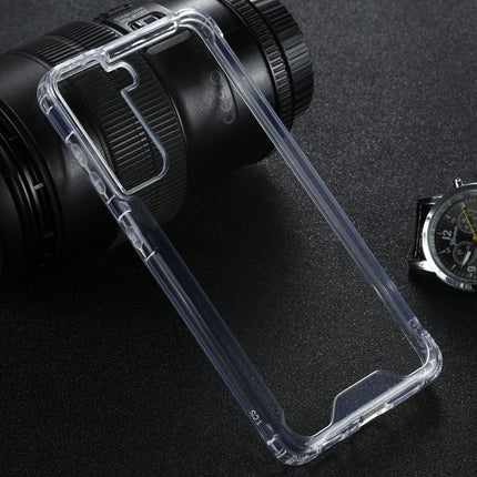 For Samsung Galaxy S21 5G Four-corner Shockproof Transparent TPU + PC Protective Case-garmade.com