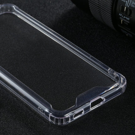 For Samsung Galaxy S21+ 5G Four-corner Shockproof Transparent TPU + PC Protective Case-garmade.com