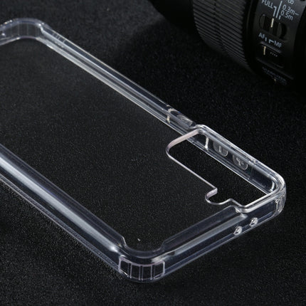 For Samsung Galaxy S21+ 5G Four-corner Shockproof Transparent TPU + PC Protective Case-garmade.com