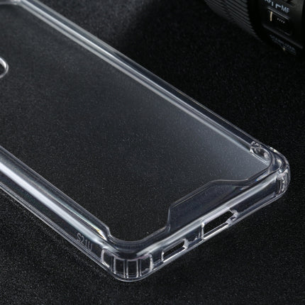 For Samsung Galaxy S21 Ultra 5G Four-corner Shockproof Transparent TPU + PC Protective Case-garmade.com