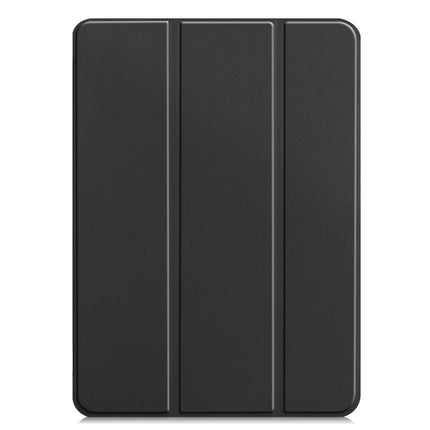 For iPad Pro 11 2022 / 2021 / 2018 Custer Texture Leather Smart Tablet Case(Black)-garmade.com
