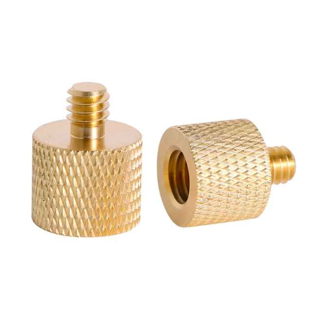 BEXIN LS082 2 PCS 3/8 inch Female Thread to 1/4 inch Male Conversion Screws-garmade.com