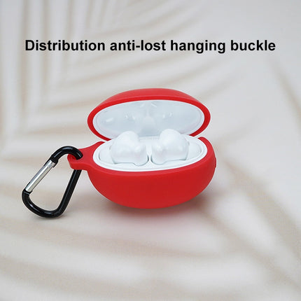 For Huawei FreeBuds 4i Silicone Wireless Bluetooth Earphone Protective Case Storage Box(Black)-garmade.com