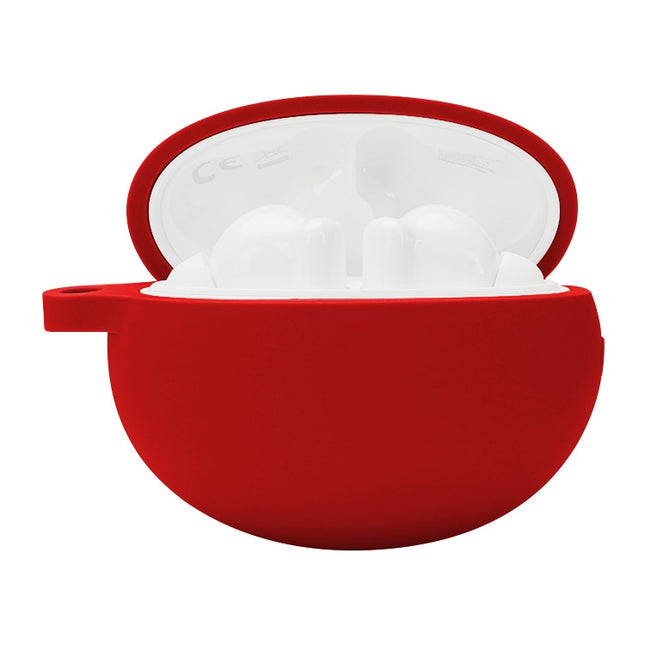 For Huawei FreeBuds 4i Silicone Wireless Bluetooth Earphone Protective Case Storage Box(Red)-garmade.com