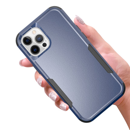 TPU + PC Shockproof Protective Case For iPhone 11 Pro Max(Royal Blue + Black)-garmade.com