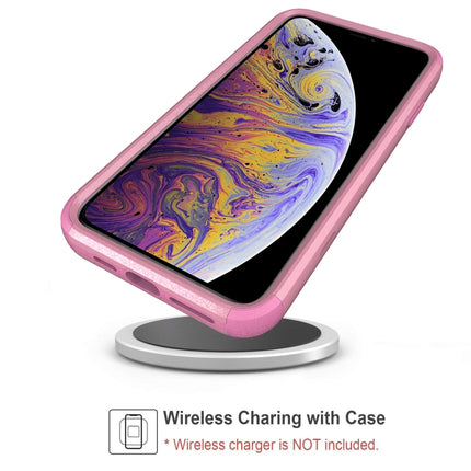 TPU + PC Shockproof Protective Case For iPhone XS Max(Pink)-garmade.com