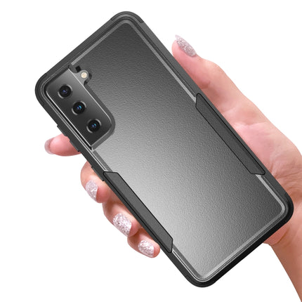 For Samsung Galaxy S21+ 5G TPU + PC Shockproof Protective Case(Black)-garmade.com