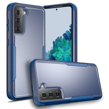 For Samsung Galaxy S21+ 5G TPU + PC Shockproof Protective Case(Royal Blue)-garmade.com