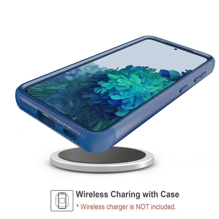 For Samsung Galaxy S21+ 5G TPU + PC Shockproof Protective Case(Royal Blue)-garmade.com