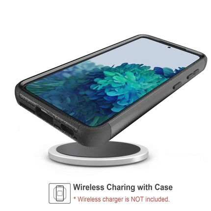 For Samsung Galaxy S21 5G TPU + PC Shockproof Protective Case(Black)-garmade.com