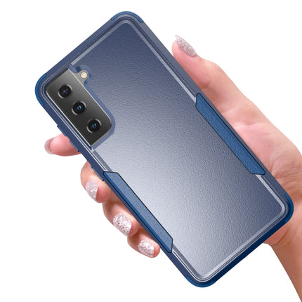 For Samsung Galaxy S21 5G TPU + PC Shockproof Protective Case(Royal Blue)-garmade.com