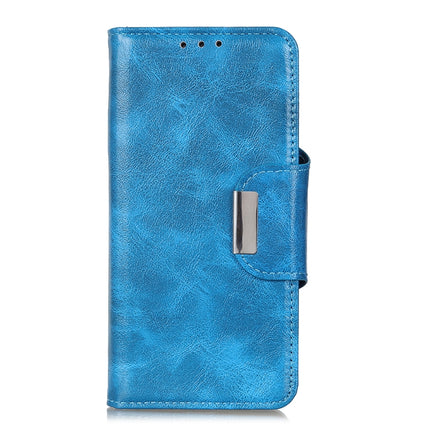 For Samsung Galaxy Note20 Crazy Horse Texture Horizontal Flip Leather Case with Holder & 6-Card Slots & Wallet(Blue)-garmade.com