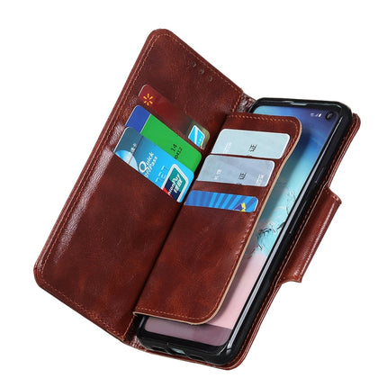 For Samsung Galaxy Note20 Crazy Horse Texture Horizontal Flip Leather Case with Holder & 6-Card Slots & Wallet(Brown)-garmade.com