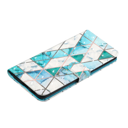 For Samsung Galaxy S21 Ultra 5G 3D Pattern Horizontal Flip Leather Case with Holder & Card Slots & Wallet & Lanyard(Marble)-garmade.com