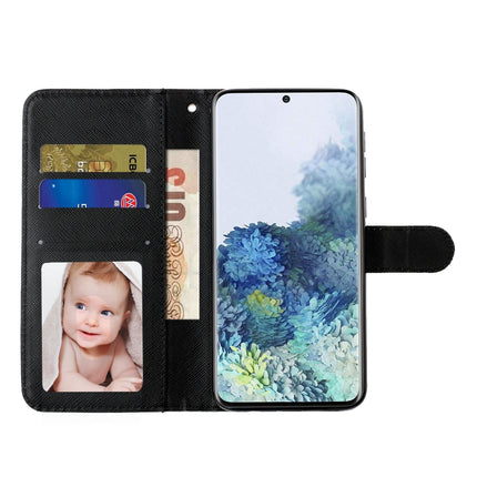 For Samsung Galaxy S21 Ultra 5G 3D Pattern Horizontal Flip Leather Case with Holder & Card Slots & Wallet & Lanyard(Kitten)-garmade.com