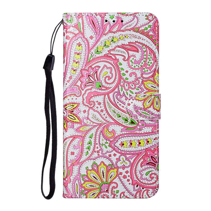 For Samsung Galaxy S21+ 5G Oil Embossed Coloured Drawing Pattern Horizontal Flip PU Leather Case with Holder & Card Slots & Wallet & Lanyard(Pepper Flower)-garmade.com
