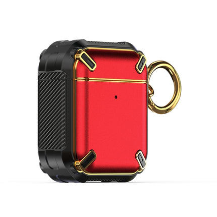 Wireless Earphones Shockproof King Kong Ares TPU Protective Case For AirPods 1/2(Gold)-garmade.com