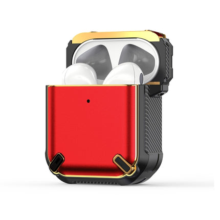 Wireless Earphones Shockproof King Kong Ares TPU Protective Case For AirPods 1/2(Red)-garmade.com