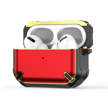 Wireless Earphones Shockproof King Kong Ares TPU Protective Case For AirPods Pro(Grey)-garmade.com