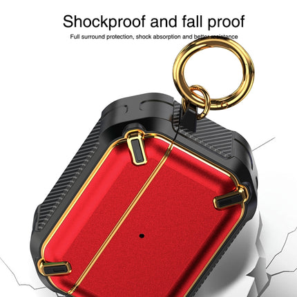 Wireless Earphones Shockproof King Kong Ares TPU Protective Case For AirPods Pro(Red)-garmade.com