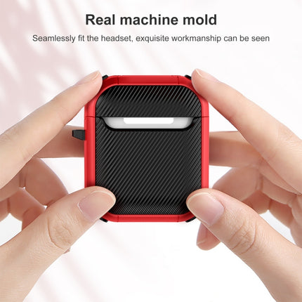 Wireless Earphones Shockproof Thunder Mecha TPU Protective Case For AirPods 1/2(Gold)-garmade.com